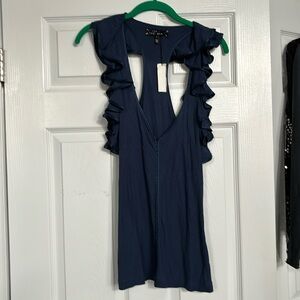 Brand new Robert Rodriguez top. Blue